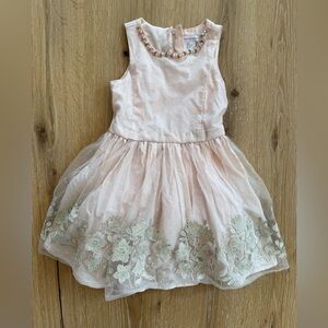 Catherine Malandrino Light Pink Floral Dress
